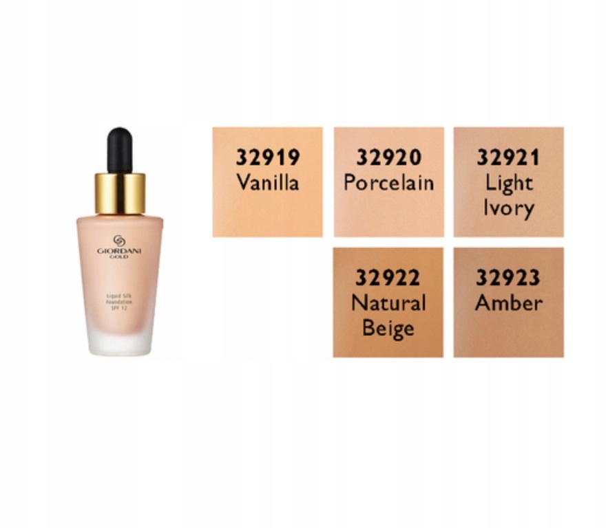 Podkład Giordani Gold Liquid Silk SPF 12 Oriflame