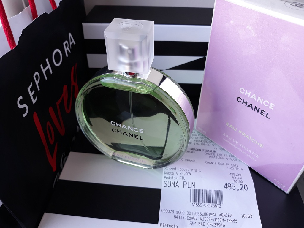 Chanel Chance Eau Fraiche Woda Toaletowa 2 Ml Oficjalne Archiwum Allegro