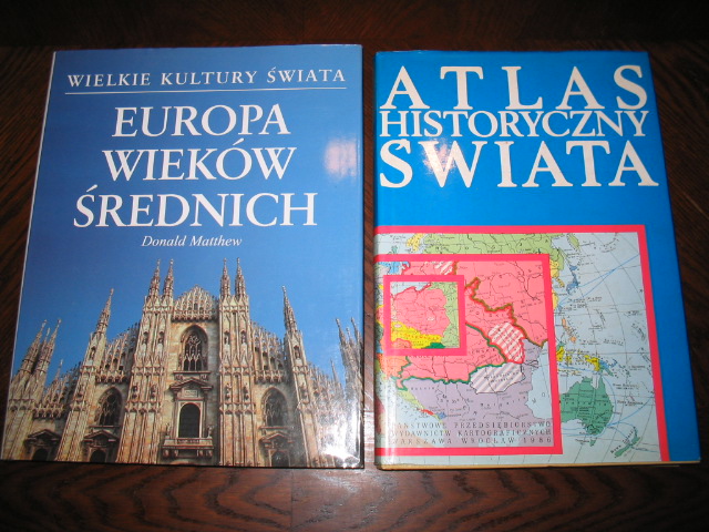 ATLAS HISTORYCZNY ŚWIATA EUROPA WIEKÓW ŚREDNICH