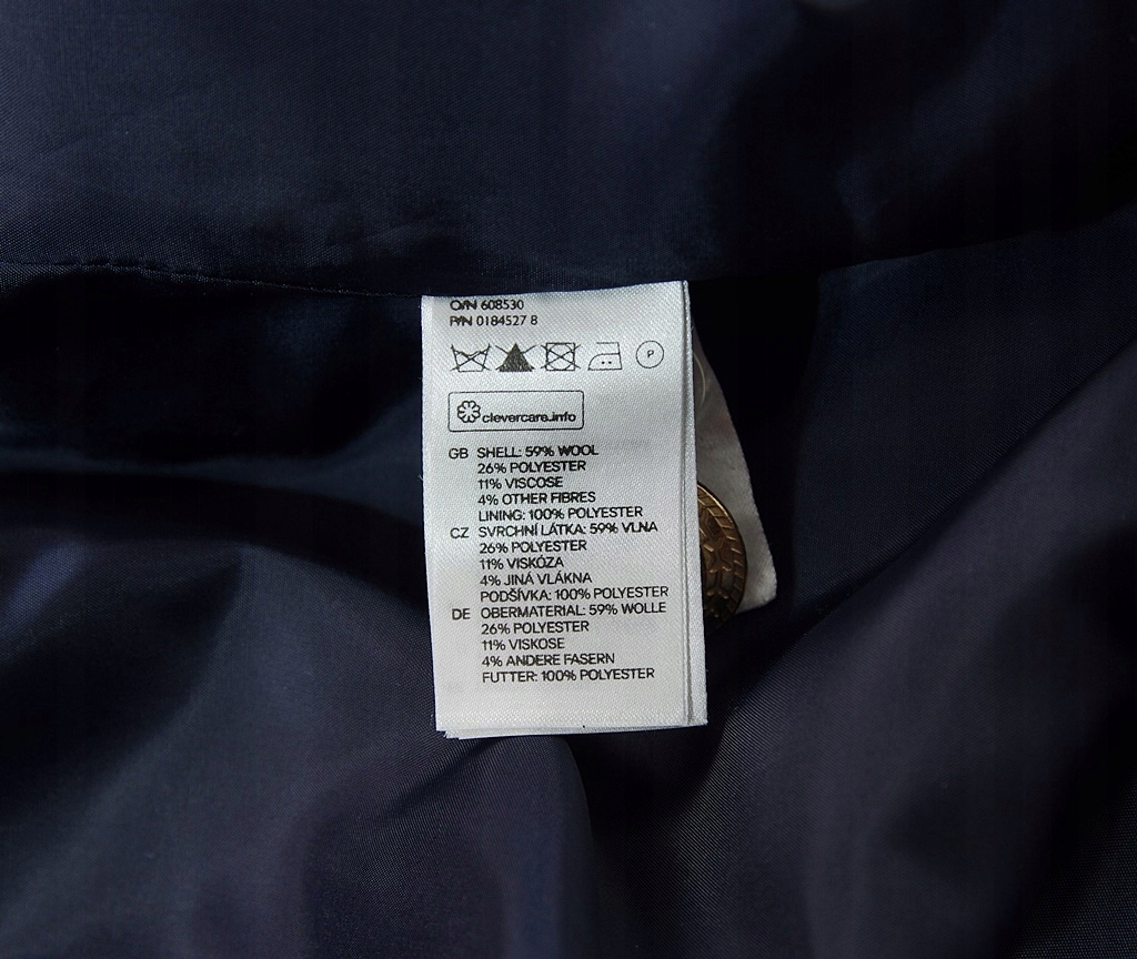 H&M płaszcz marynarski wełna zara cos uterque 7600781889 H&M płaszcz marynarski wełna zara cos uterque 7600781889