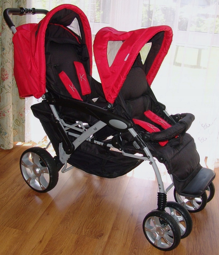 WÓZEK DLA RODZEŃSTWA, BLIŹNIĄT KEES TANDEM LUXE
