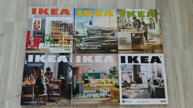 IKEA katalogi zestaw 2014 2015 2016 2017 2018 2019