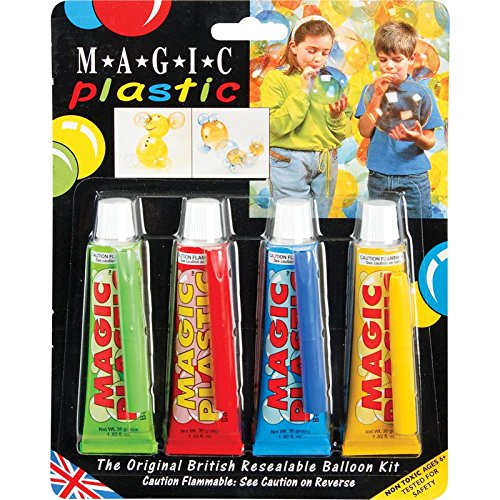 MAGICZNE BALONY MAGIC PLASTIC CZTEROPAK ZESTAW
