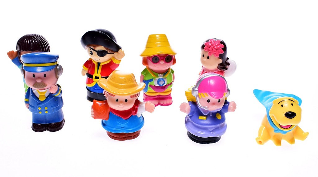 5098-65 FISHER PRICE LITTLE PEOPLE i#u LUDZIKI 8CM