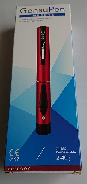 WSTRZYKIWACZ GENSUPEN PEN DO INSULINY GENSULIN