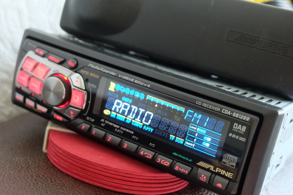 ALPINE-CDA-9812,RR-RARYTAS