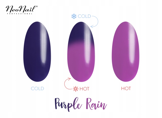 NeoNail lakier termiczny 6ml 5190-1 Purple Rain