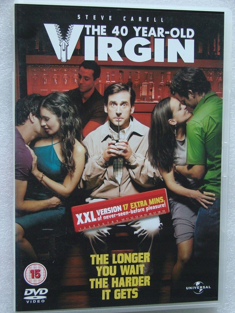 The 40 year-old Virgin 40-letni prawiczek DVD UK 5