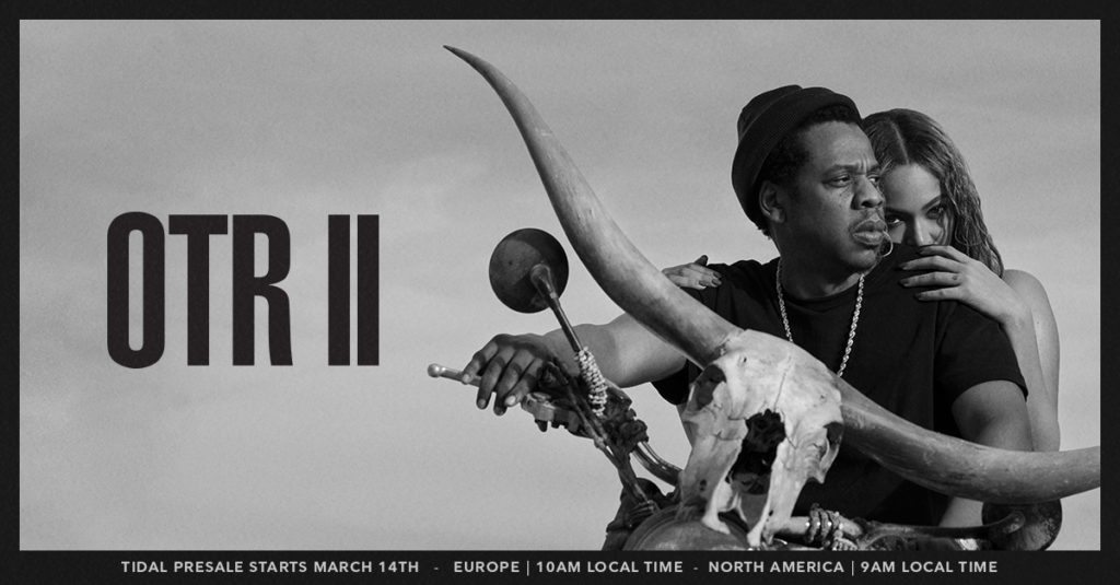 bilety Beyonce and Jay-Z OTR II TOUR koncert 2szt.