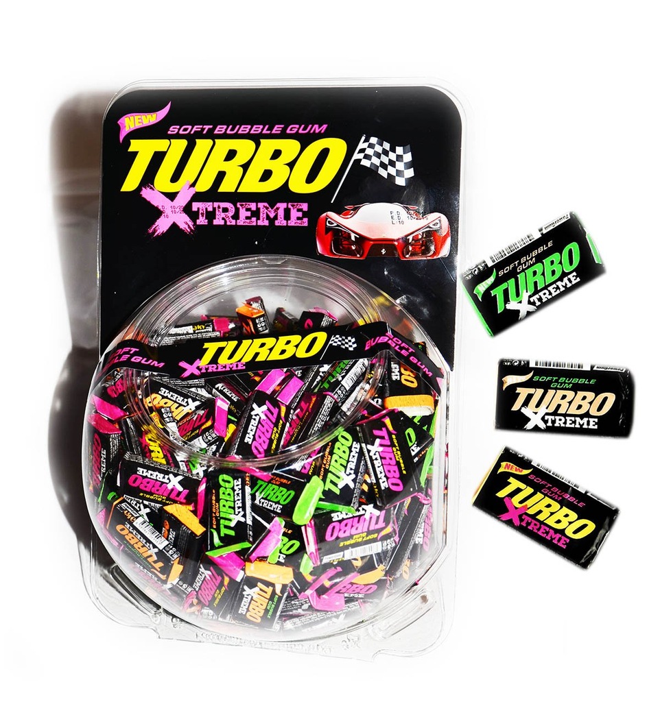 Gumy TURBO XTREME Gumy balonowe 300szt! Hurt! Kula