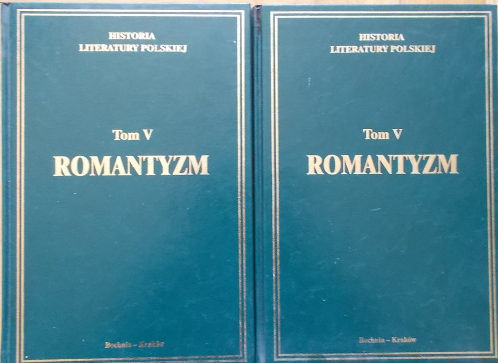 HISTORIA LITERATURY POLSKIEJ ROMANTYZM [komplet]