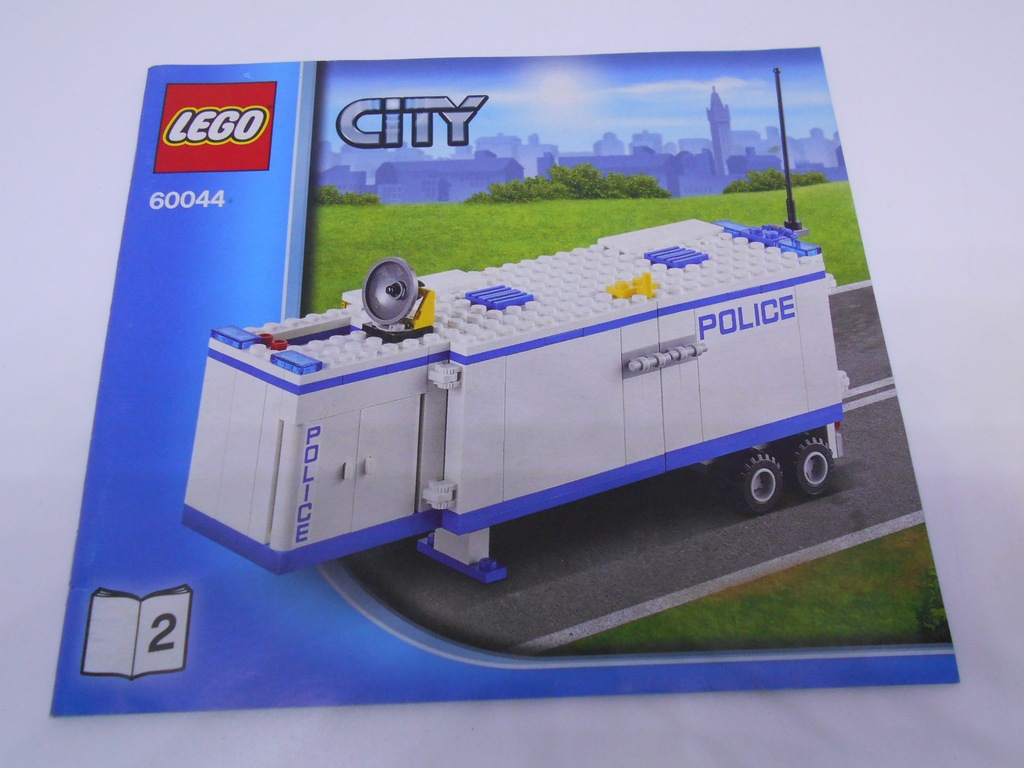 Instrukcja LEGO City Mobile Police Unit 60044