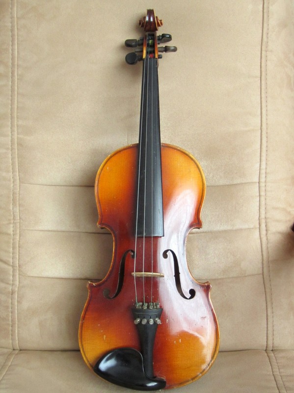 Skrzypce 4/4 Stradivarius ładne drewno