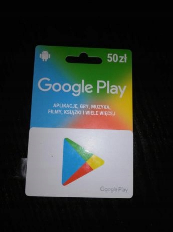 karta google play 50 zł kod Google Play 50 Zl Najtaniej Karta Upominkowa 7743285979 Oficjalne Archiwum Allegro karta google play 50 zł kod