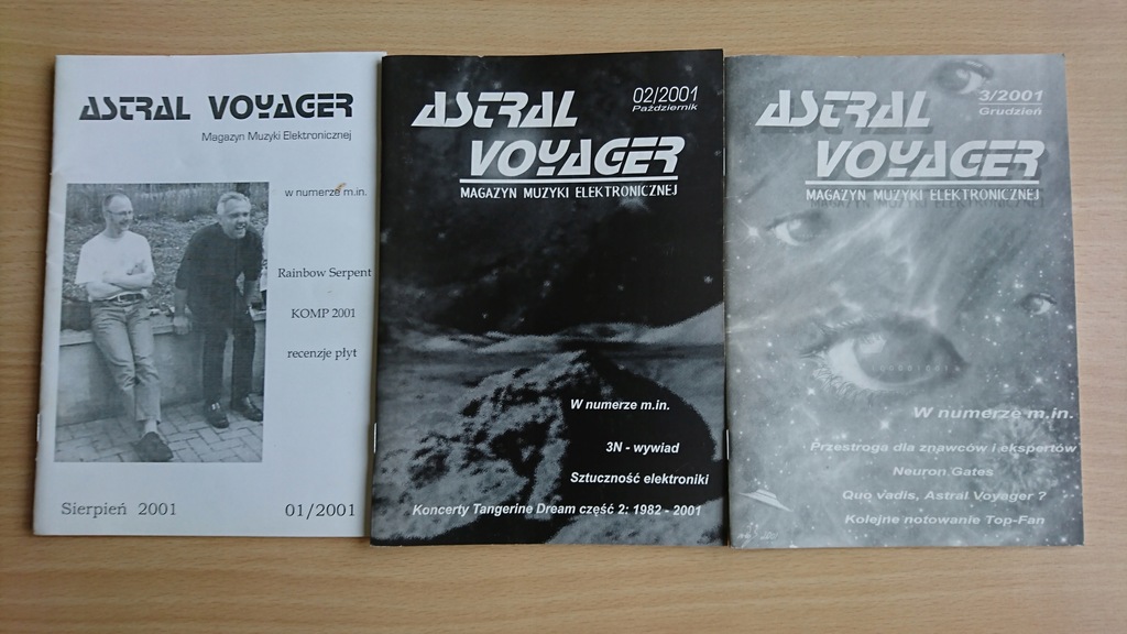 ASTRAL VOYAGER 01-03/2001 Tangerine Dream Schulze