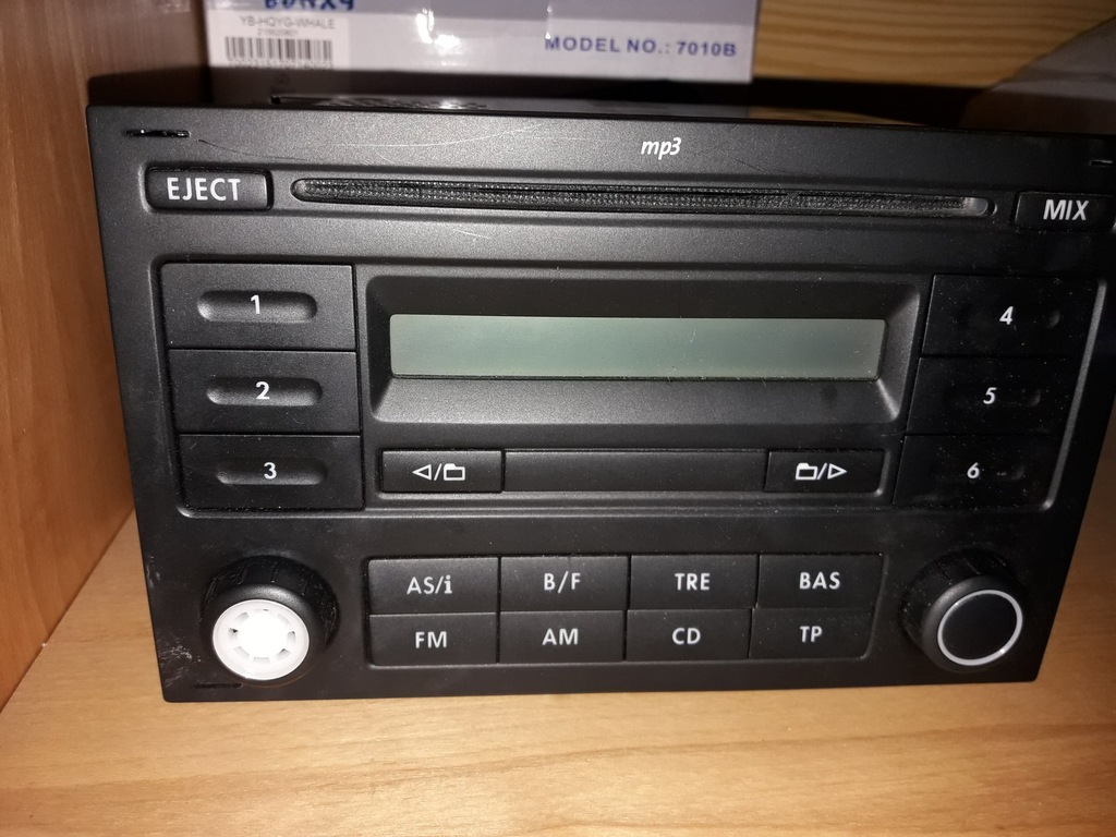 RADIO VW RCD200 MP3 GOLF PASSAT POLO LUPO SHARAN