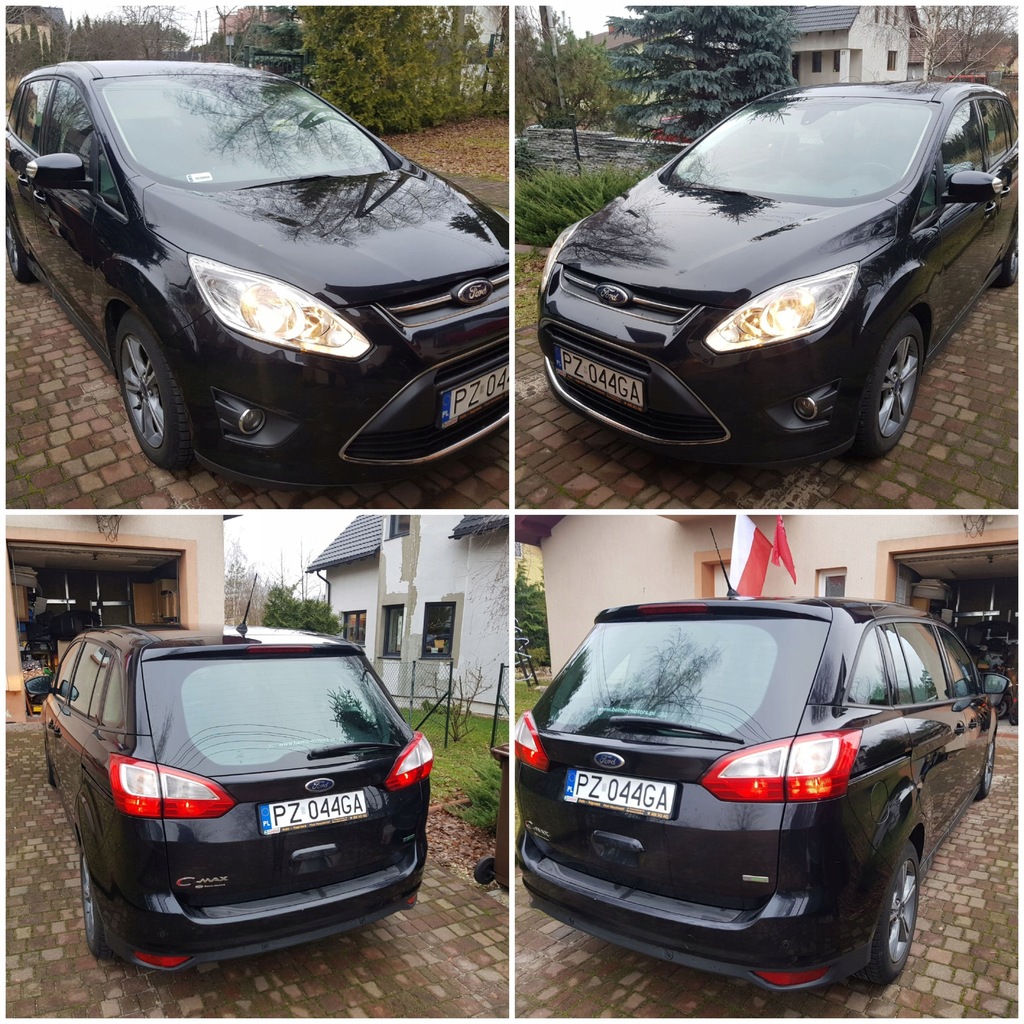 FORD C-MAX GRAND BENZYNA 2014 125KM