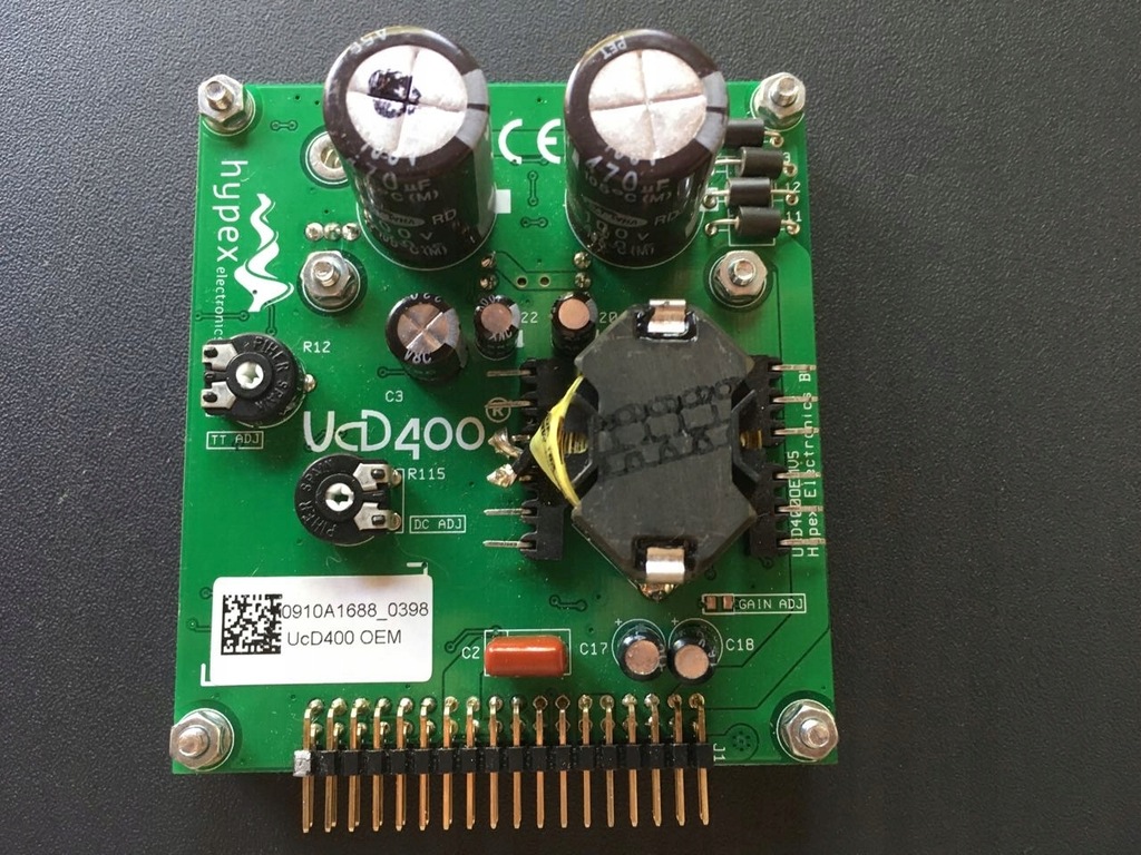 HYPEX UCD400 OEM i płytka z zasilania