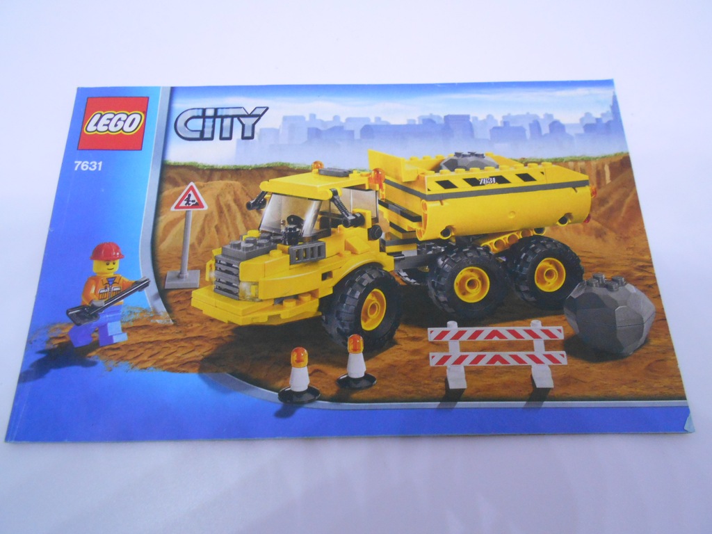 Instrukcja LEGO City Dump Truck 7631