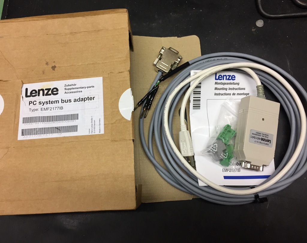 Lenze EMF2177IB CAN-BUS Systembus USB Adapter.