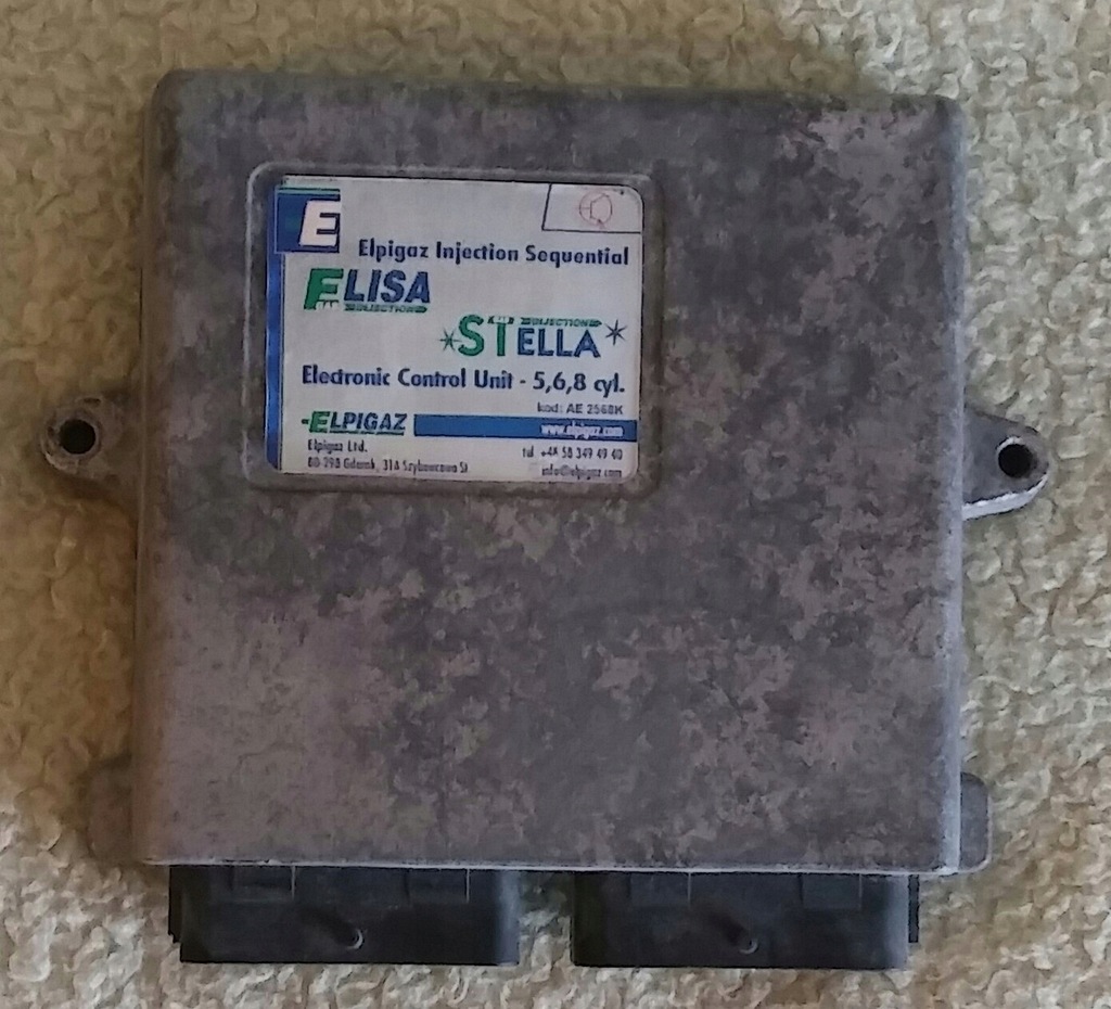 Sterownik lpg FLISA STELLA ELPI 5-6-8 Cyl aeb2568D