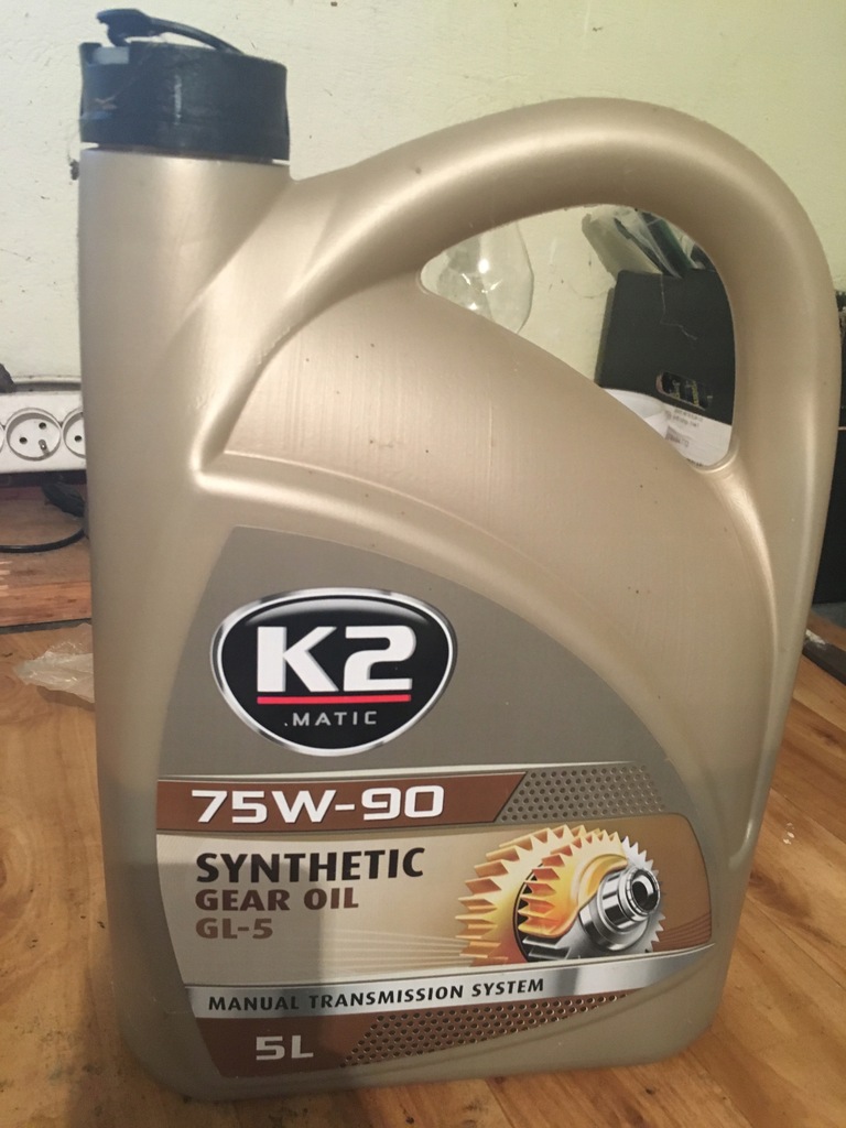 K2 MATIC olej przekładniowy 75w90 HIPOL GL-5 2.6L