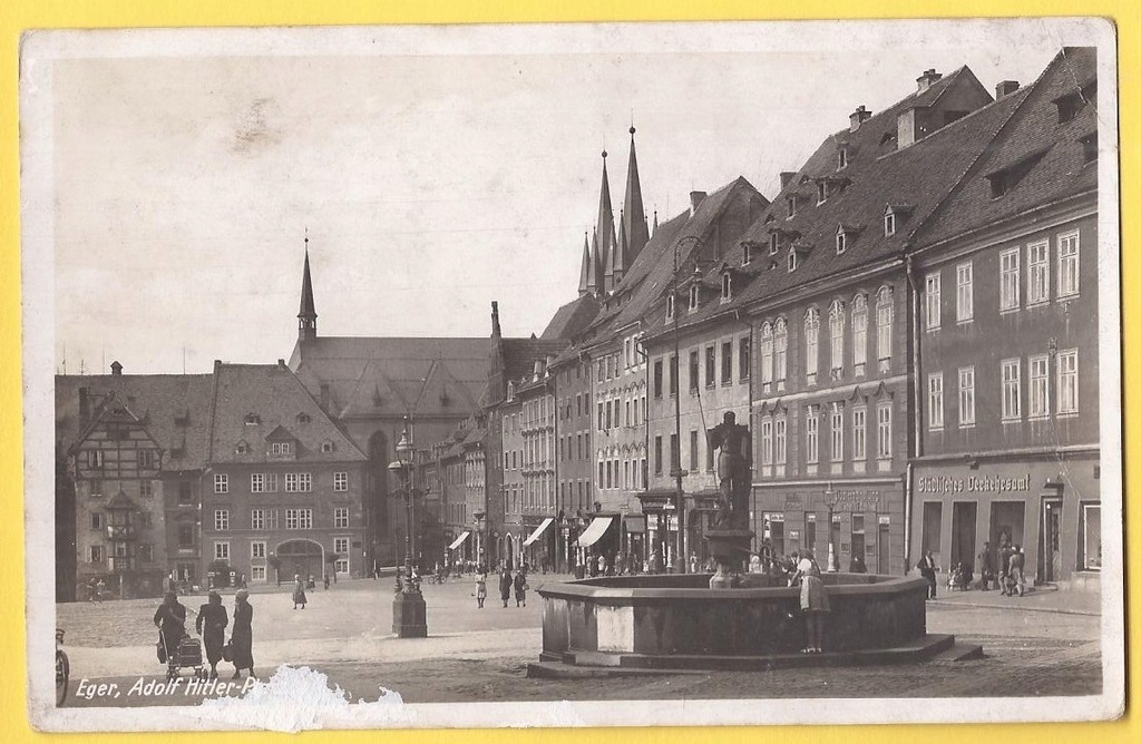 CZECHY <1945 Eger Cheb