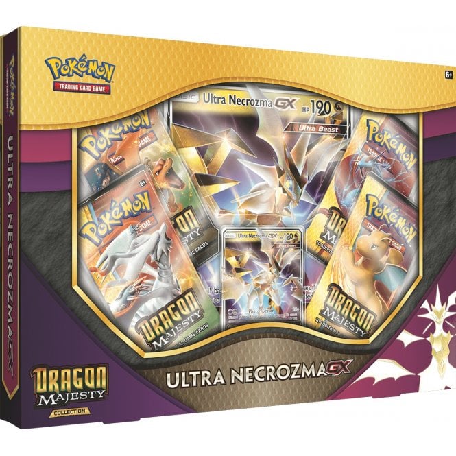 POKEMON Dragon Majesty ULTRA NECROZMA GX Box KARTY - 7658578314 ...