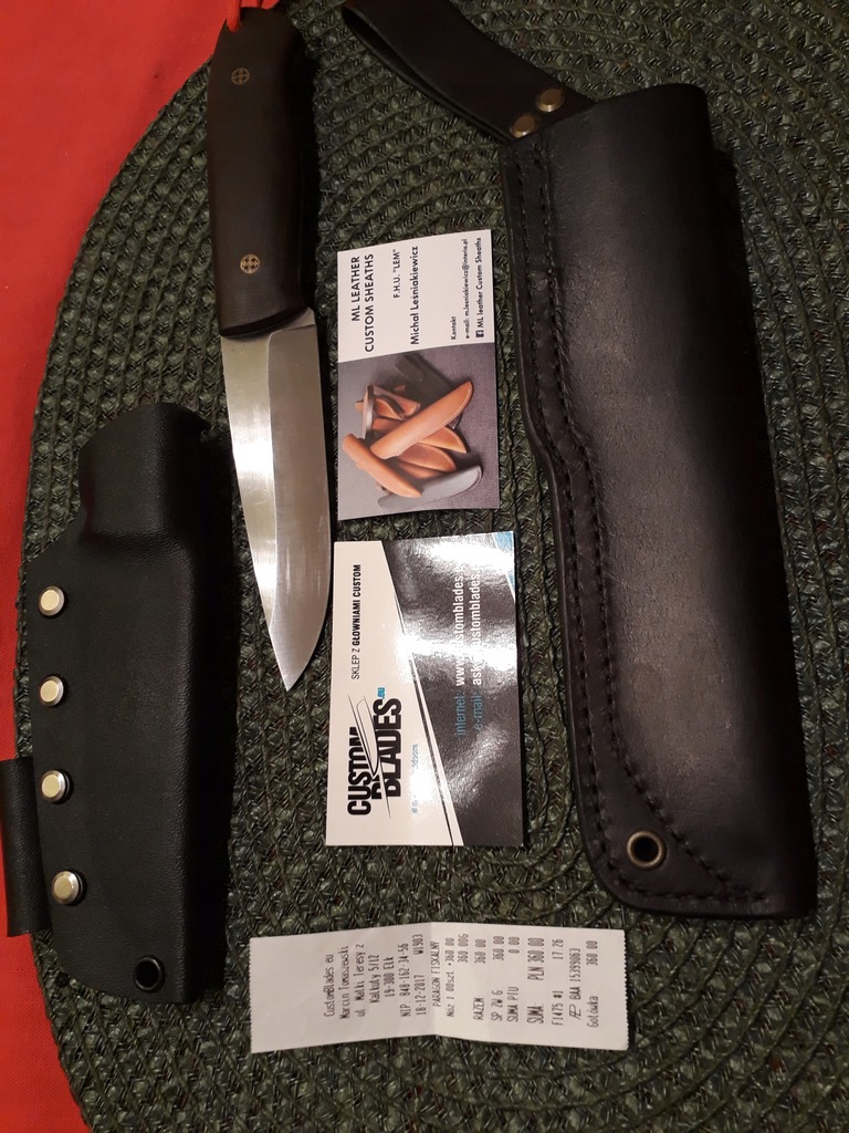 Custom nóż Bushcraft od Killrathi