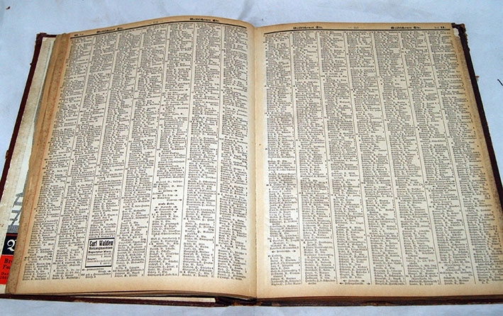 BRESLAUER ADRESSBUCH 1940 - KSIĘGA ADRESOWA MIASTA - 7497455447 ...