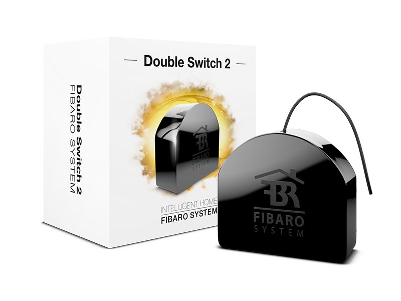 F1 FIBARO FGS-223 Double Switch 2 Moduł 2 x 1.5kW