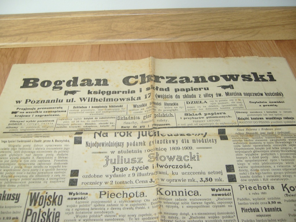 BOGDAN CHRZANOWSKI KSIĘGARNIA I SKŁ PAPIERU POZNAŃ