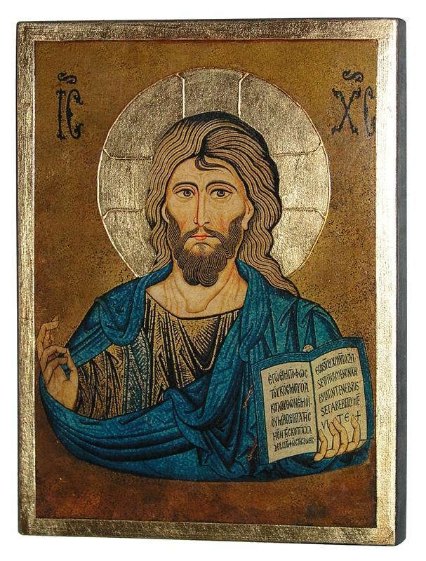 IKONA - CHRYSTUS PANTOKRATOR Z CEFALU ROK WIARY