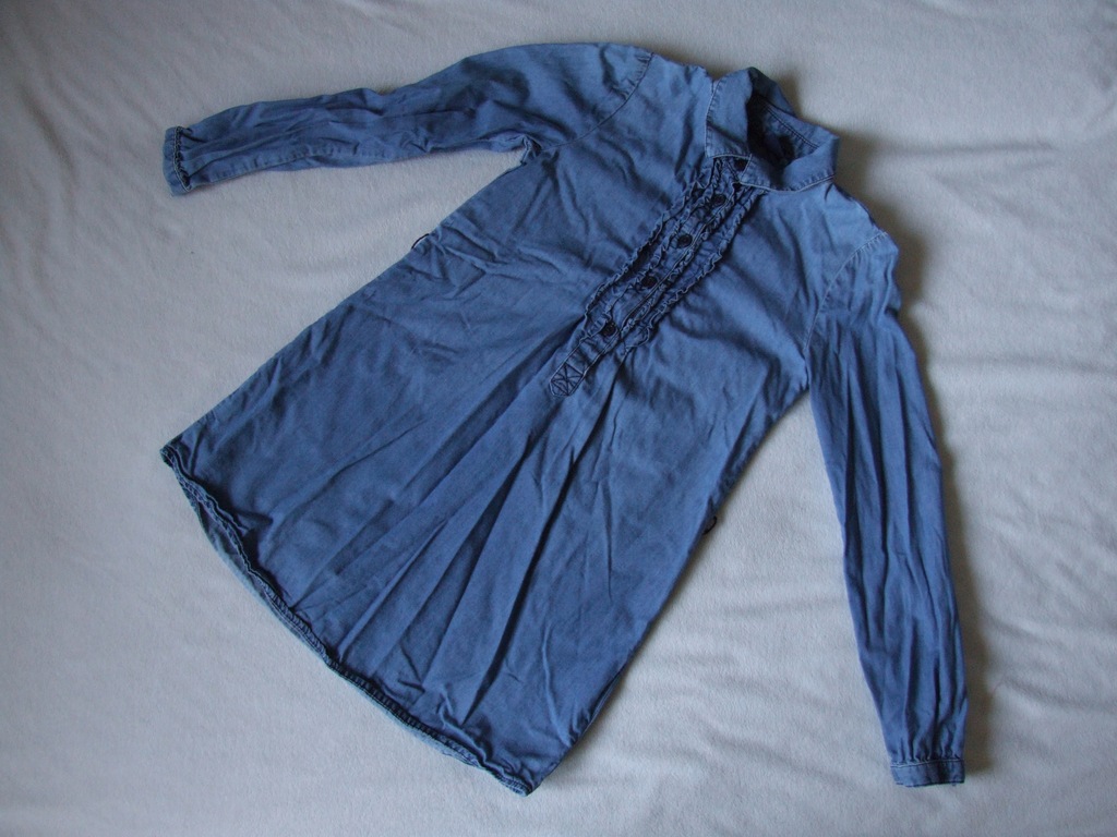GAP koszula jeansowa tunika 8-9 lat 134cm