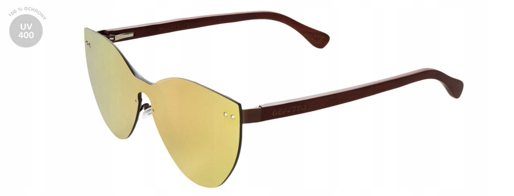 Gepetto Blondie Watermelon Drewniane Okulary