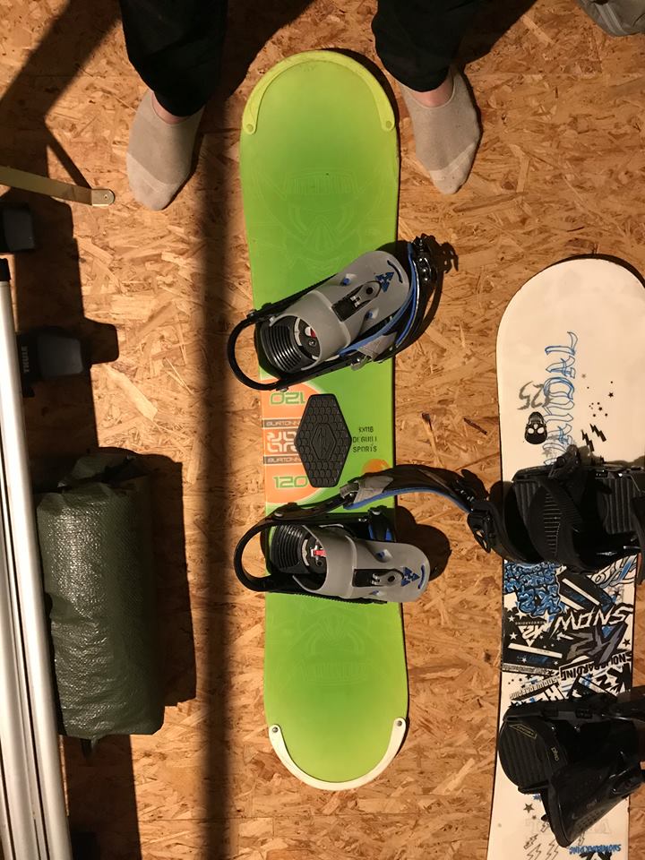 Deska snowboardowa Burtona 120cm + wiązania burton