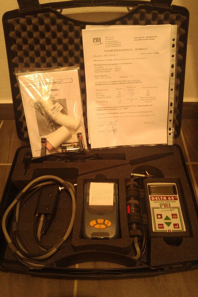 MRU DELTA 65 Analizator spalin