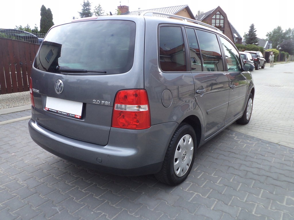 VW TOURAN 1.6 BENZYNA SERWIS ASO KLIMATRONIK 7454184960
