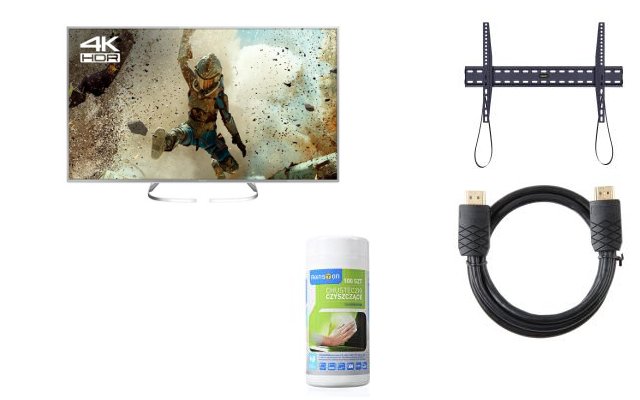 Telewizor LED Panasonic TX-58EX703E 58'' +ZESTAW