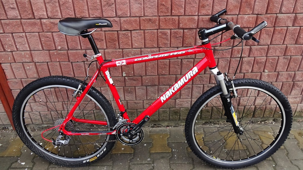 GÓRSKI ALUMINIOWY NAKAMURA NA XTR, DEORE, LX, XT