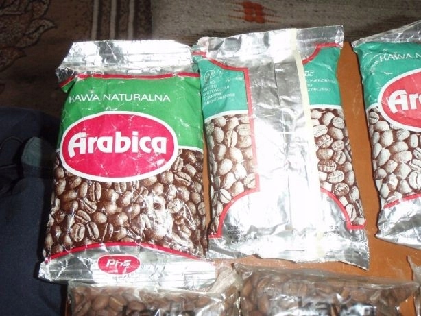 Kawa ziarnista Arabika 100g -pamiątka z czasów PRL