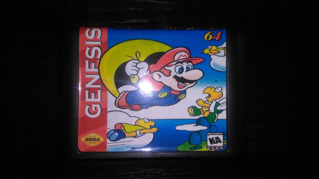 Super mario world sales 64 sega genesis