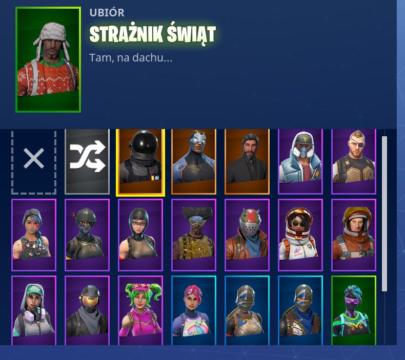 Konto fortnite PRAWDZIWA OKAZJA! ŚWIĄTECZNY SKIN
