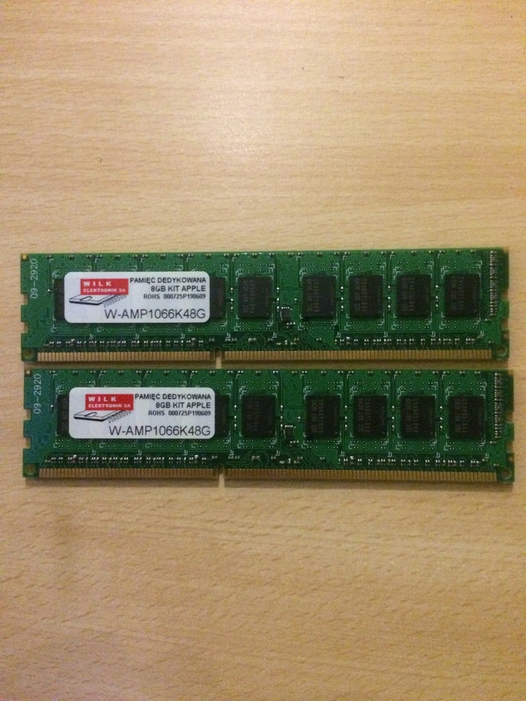 Pamięć RAM 2 x 8GB KIT APPLE W-AMP1066K48G
