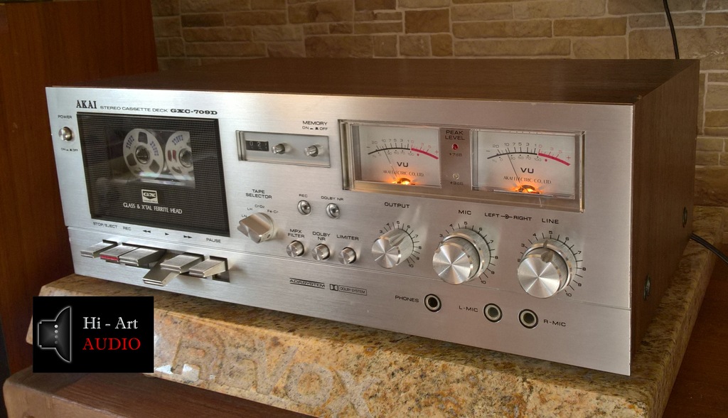 超希少 AKAI GXC-709D カセットデッキ 超希少 AKAI GXC-709D カセットデッキ Akai GXC-709D Cassette