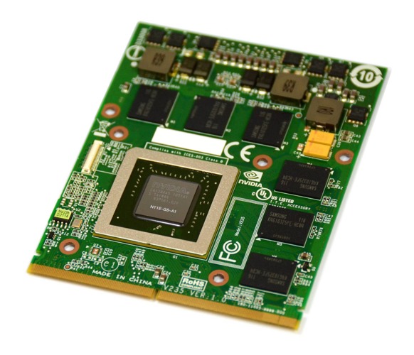 Karta Graficzna Nvidia GTX 460m 3GB | N11E-GS-A1