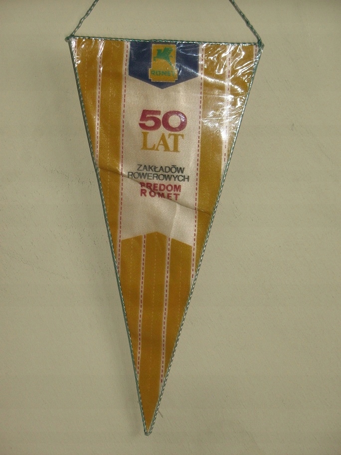 ROMET BYDGOSZCZ FABRYKA ROWERÓW proporczyk