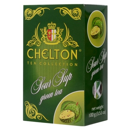Chelton Herbata Zielona z Sour Sup 100g kartonik