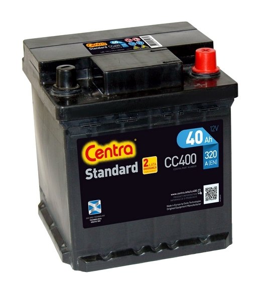 Akumulator Centra Standard CC400 40Ah 320A Gdańsk