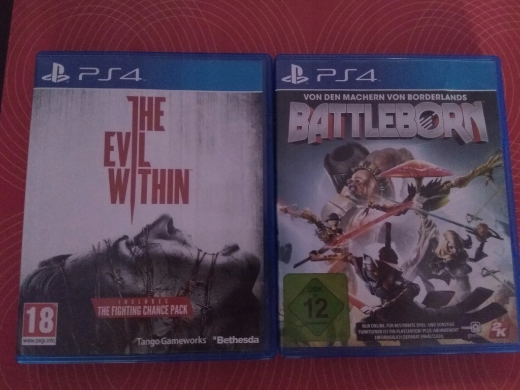 Evil Within & Battleborn PS4 BCM!!!